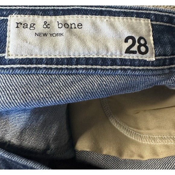 RAG & BONE Women's Derby Jean Shorts In Indigo Rinse Size 28 - NEW WITH TAGS - Picture 4 of 7